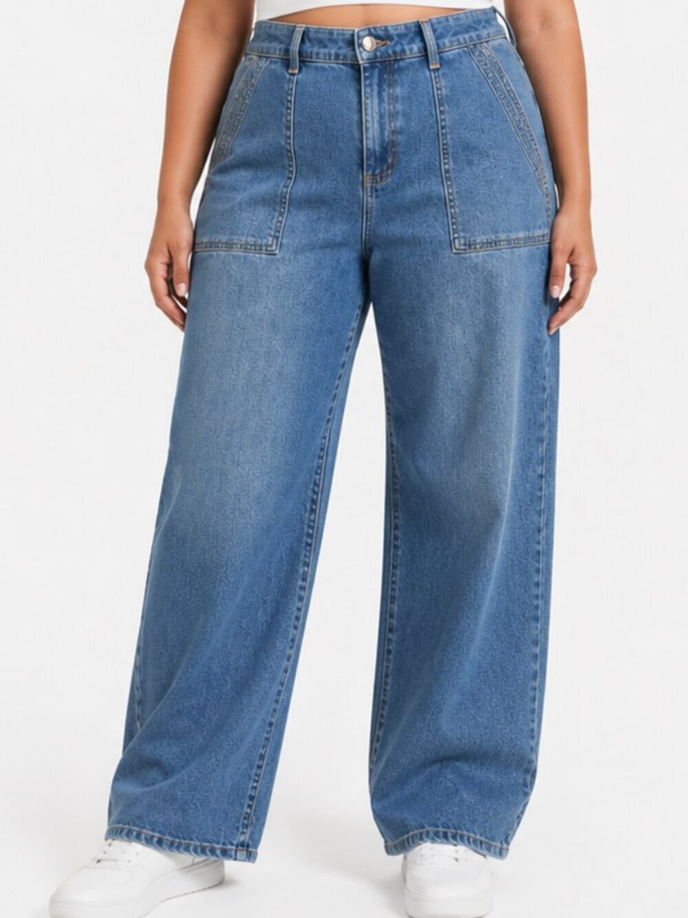 Michael Kors Selma Bootcut Jeans High Rise Medium Wash Blue Denim Size 16 NWT